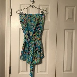Lilly pulitzer sea soiree romper
